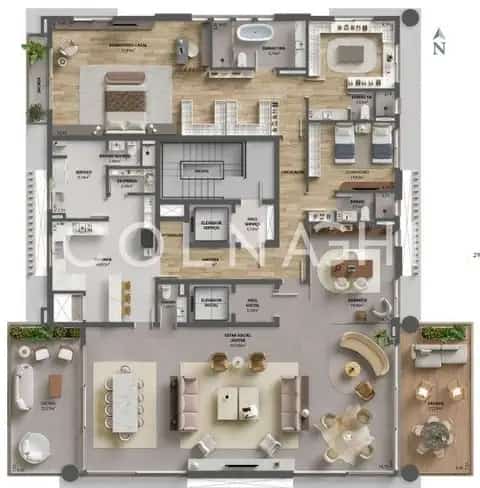 Apartamento · 4 dormitórios na Bela Vista — miniatura 3