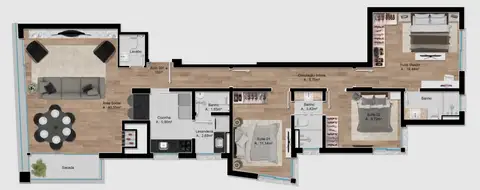 Apartamento · 3 dormitórios no Rio Branco — miniatura 15