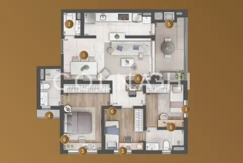 Apartamento · 3 dormitórios na Cidade Baixa — miniatura 2