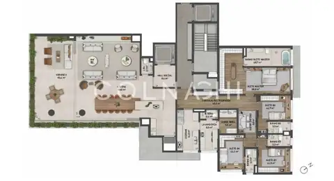 Apartamento · 4 dormitórios no Moinhos de Vento — miniatura 3