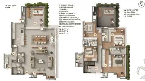 Apartamento Duplex · 4 dormitórios em Petrópolis — miniatura 3