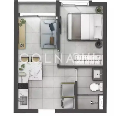 Apartamento · 1 dormitório no Boa Vista — miniatura 4
