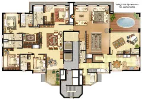 Apartamento · 4 dormitórios no Três Figueiras — miniatura 2