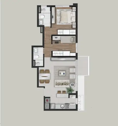 Apartamento · 2 dormitórios em Petrópolis — miniatura 10